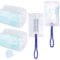 Pack of 22 Dust Magnet, 20 Cloths for Swiffer Dust Magnet Refill Pack with 2 Handles, Duster, Microfibre Duster, Dust Cloth Refill for Dust, Dust Mop for Home, School, Office