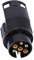 Sessleger 7 a 13 Broche Adaptateur Remorque 12V Caravan Camion Attelage Remorquage Electrique Convertisseur N Type Plastique