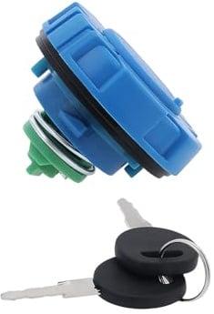 SG Store AdBlue-Kappen für LKW 40 Mm Bajonettverschluss Diesel-Schlosskappe mit Schlüssel Kompatibel mit Mercedes