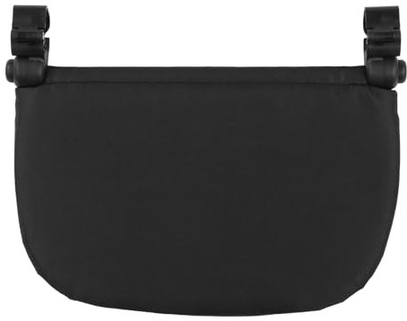 Kinderwagen-Fußstütze, 21 Cm, Baby-Verlängerungsfußpedal, 3 Gänge, Verstellbare Kinderwagen-Fußstütze für YOYA VOVO Kinderwagen (BLACK)