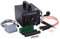 Toplionace Micro Saldatrice a Punti AC 220V - Mini Saldatrice per Batterie Al Litio 18650/32650, Acciaio Inox, Filo di Ferro
