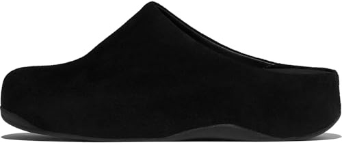 FitFlop womens Shuv, All Black, 9