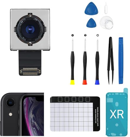 for iPhone XR Main Rear Back Camera Replacement | Part OEM Module 12MP Lens Assembled Repair Tools A1984 A2105 A2106 A2108