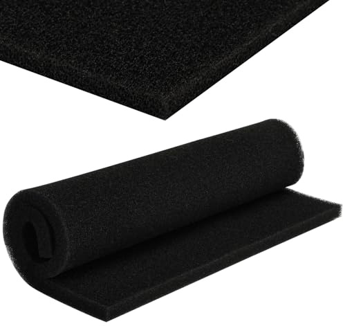 Filtro Aria Moto Spugna Filtrante per Acquario(42cm*30cm*5mm) | Spugna Acquario Filtro Aria Decespugliatore per Scooter Motociclette Tosaerba Purificatori d'Aria Motozappe Acquari