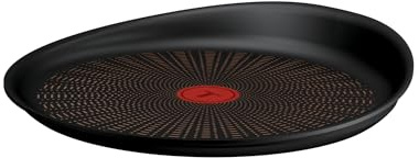 Tefal - Ingenio Excellence Fusion Poêle à crêpes - Antiadhésif - 27 cm | Poêle induction empilable pour gain de place - Revêtement antiadhésif robuste compatible avec poignée amovible 10 kg