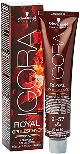 Schwarzkopf Igora Royal Coloración permanente en crema para el cabello 9-57 - 60 ml.