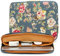 KAYOND biue water hyacinth Water-resistant for 15.6-17 Inch Laptop Sleeve Case Bag(17 inch, blue water hyacinth)