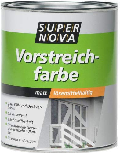 Super Nova Vorstreichfarbe innen&außen weiß matt 375ml