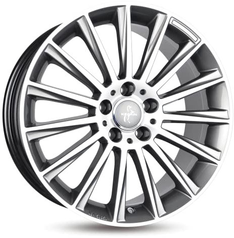 Keskin KT18 8.5JX20 5/112 ET42 66.6 PALLADIUM FRONT POLISH Alufelge