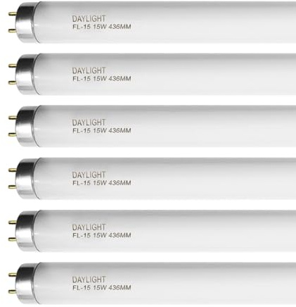 Konideke 5.5 Inch Outside Diameter,T4 12W 6400K Circular Fluorescent Bulb,Replacement for Conair Round Makeup Mirror
