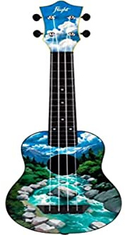 TUS30 ABS Sopran-Reise-Ukulele – Slowenien