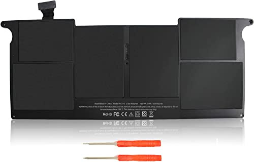 A1375 A1370 Laptop Battery Compatible with MacBook Air 11 inch (Late 2010 Version ONLY) MacBook Air 11 (7.3V 35Wh)
