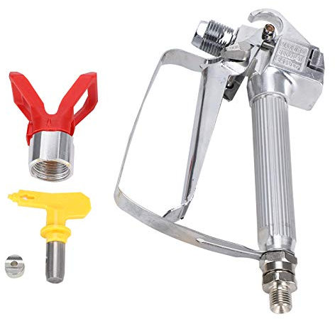 Alvinlite Pistola a spruzzo airless per verniciatura a spruzzo ad Alta Pressione Senza spruzzatore di Vernice ad Aria per la Decorazione Domestica