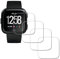 iDaPro Displayschutz Folie für Fitbit Versa Lite Edition/Fitbit Versa Smartwatch Screen Protector schutzfolie 9H Härte Gehärtetes Glas Einfache Installation [4 Stück]