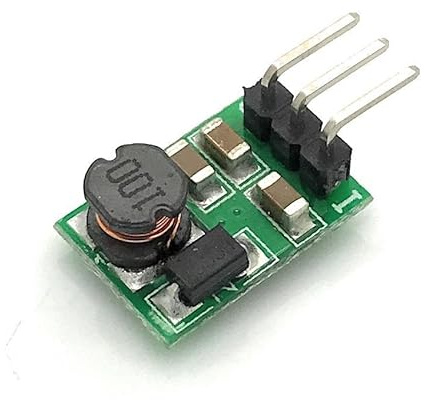BerryBase Mini Step-Down Converter einstellbar 4,75-40V -> 0,9-30V / 800mA mit Pin-Header