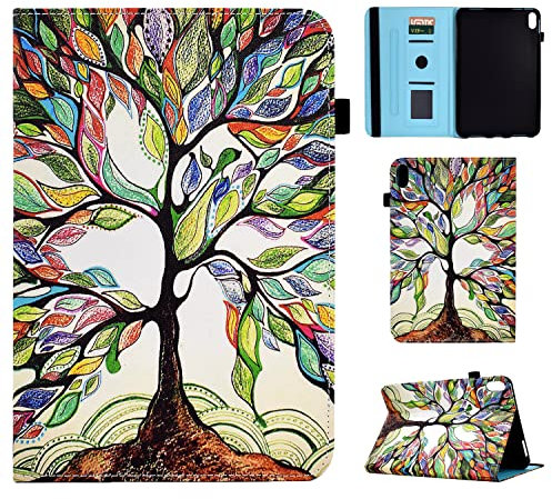 Vaitasy Funda para iPad 10.9 Pulgadas (2022) iPad 10th Generation 2022, Cuero PU Folio Carcasa con Función Soporte Case para iPad 10 Generation (A2757) - Árbol de Color