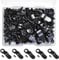 DECHOUS 100 Pièces Cadre Photo Attaches Tournantes, Cadres D'affiches Clips de Fixation de Cadre Cadre Photo Boucle Plaque Crochet Bouton Tourner pour Accrocher Photo Accessoires