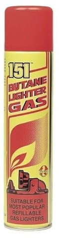 SuperGift Gas 250ml Butane Gas Fuel Lighter Refill for BBQ, Camping, Kitchen & Cooking