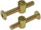 10-Set M6 Furniture Bolt and Nut Kit, Hex Socket Bed Bolts, Screws, and Nuts (40mm)