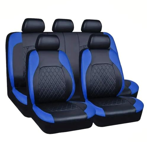 Universal Autositzbezüge für VW Polo VI V IV III II I Mk 8 7 6 5 4 3 (Type AW 6C 6R 9N3 9N 6N2 6N 86C 2F 86) R GTI GTD GTE, Schmutzabweisend Komfortabel Hautfreundliche Textur Sitzbezug