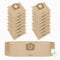 17Sacchetti per Karcher WD3, Sacchi Filtro di Carta 6.959-130.0 per Kärcher MV3 WD3P A2204/2201/2604 Aspirapolvere Ricambi di Accessorio