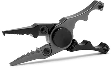 PEILINZE Fishing Pliers Scissors Aluminum Alloy Fishing Pliers Fish Hook Remover Line Cutter Scissors Spinner Fishing Plier Fishing Tool