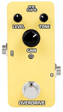 drburpily Riverbero Chitarra Effetto Pedale Compressore Overdrive Effector Portatile Vero, Tipo 2