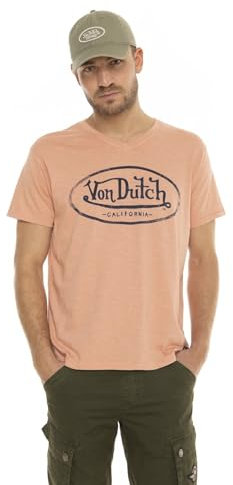 Tee Shirt Homme 100% Coton, T-Shirt Homme Ron, Col V & Regular Fit M