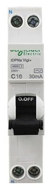 WHDESKVR Disjoncteur de Fuite Miniature iDPNa Vigi+16A Classe A |