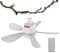 Lmaisdh Camping Ceiling Fan | Patio Ceiling Fan with Light and Remote Control,Adjustable Speed, Cooling Tool for RV Camping Outdoor Pergola
