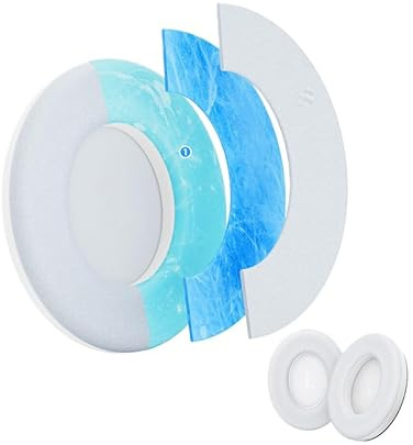 INF Ersatz-Ohrpolster kompatibel mit Bose QC45/QC45ii/QC45SC/QC35/QC35ii Kopfhörern (2 STK.)