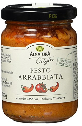 Alnatura Bio Origin Pesto Arrabbiata, 130g