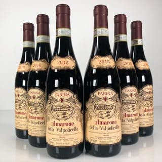 Cassetta 6 Bt Amarone Della Valpolicella Farina Cl 75