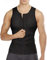 Gotoly Herren Kompressionshirt Unterhemden Shapewear Funktionsshirt Figurformend Body Shaper Bauch Weg Unterhemd Shirt Fur Abnehmen (Schwarz, L)