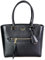 Prada Damen Schwarz Leder Schultertasche 1BG227