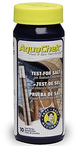 ORION TRAITEMENT D'EAU Analyse BANDELETTE AQUACHEK Blanc Mesure SEL Tube 10U