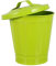 1pc Small Waste Storage Bin with Lid Creative Desktop Garbage Can Adorable Flower Pot Design for Living Room Bedroom Office Use