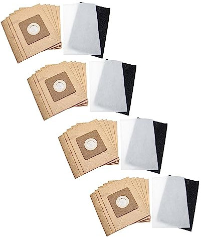 vhbw Lot de sacs (papier) + filtre avec 24 pièces remplacement pour Rowenta ZR003901 pour aspirateur