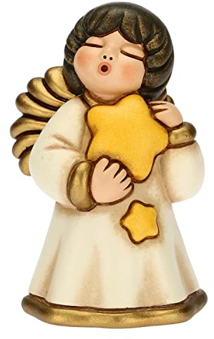 THUN - Angelo Custode di serenità - Ceramica - Living, Icone - 4,7x5x7,5 cm h
