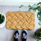VL Door Mat 45x75cm – Handwoven Rope Coir Door Mats with Knotted Design – Durable Non-Slip Door Mats Outdoor for Cleaning Muddy Shoes in Porch, Patio or Entry | Perfect for UK Weather (Pack of 1)