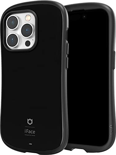 iFace First Class Designed for iPhone 14 Pro Case (6.1) – Cute Shockproof Protective Dual Layer [Hard Shell + Bumper] Phone Cover for Girls, Women [Drop Tested] - Black