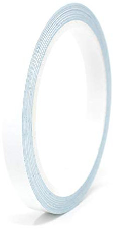 Finest Folia 10 Meter Matt Zierstreifen Auto LKW Motorrad Boot Modellbau Basteln DIY Deko Dekorstreifen Seitenstreifen Klebestreife selbstklebend (Weiß matt, 10mm Breite)