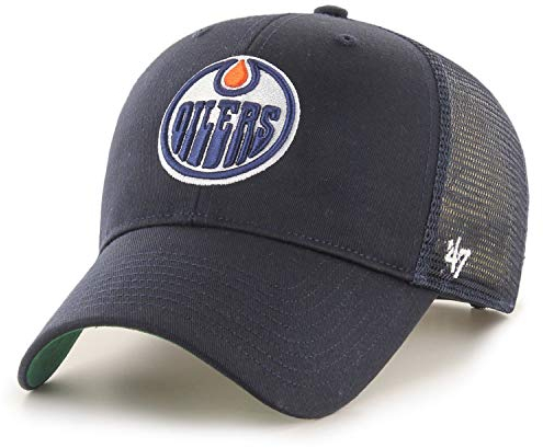 '47 Brand Adjustable Cap - Branson Edmonton Oilers Navy