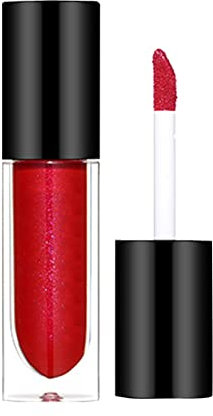 Ipstick Starry Girl Lip Glaze Non Stick Cup Lip Glaze Lip Glaze Perlglanz-glänzender Lipgloss-Lippenstift Lippenstift in Pillenform (D, One Size)
