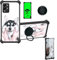 Aroepurt Hülle Für Maxwest Astro A64 hülle Kompatibel mit Maxwest Astro A64 Hülle Case Handyhülle Schutzhülle Cover [Mit 9H Härte HD Schutzfolie] PC + Silikon Ständer YGH-HSQ