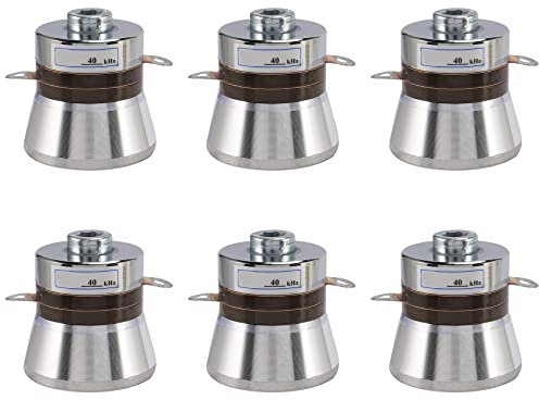 Janasiba 6X limpiador piezoeléctrico del transductor ultrasónico de alta eficiencia de conversión de 60 W 40 KHz Componentes