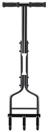 RYNDEX Handvertikutierer, Manueller Aerifizierer Macht Rasenbelüften einfach, Handvertikutierer für Verdichtete Böden Rasenpflege Strom & Benzin