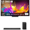 LG Bundle 86QNED86T6A TV 86 (218 cm) QNED Fernseher DS70TY 3.1.1 Dolby Atmos Soundbar (400W) mit kabellosem Subwoofer