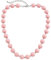 QUEENYARD Handgefertigte Acryl-Perlenketten, einfache Halsband-Halskette, Schlüsselbein-Kette, Choker-Halskette, Party-Schmuck für Damen und Herren, 45+7cm, Acryl, Kein Edelstein