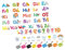 Abaodam 9 Blätter Dekorative Aufkleber für Wandtattoos Nummer Küchentapeten lernposter wall stickers for room Wandaufkleber für das Spielzimmer Wetteraufkleber PVC